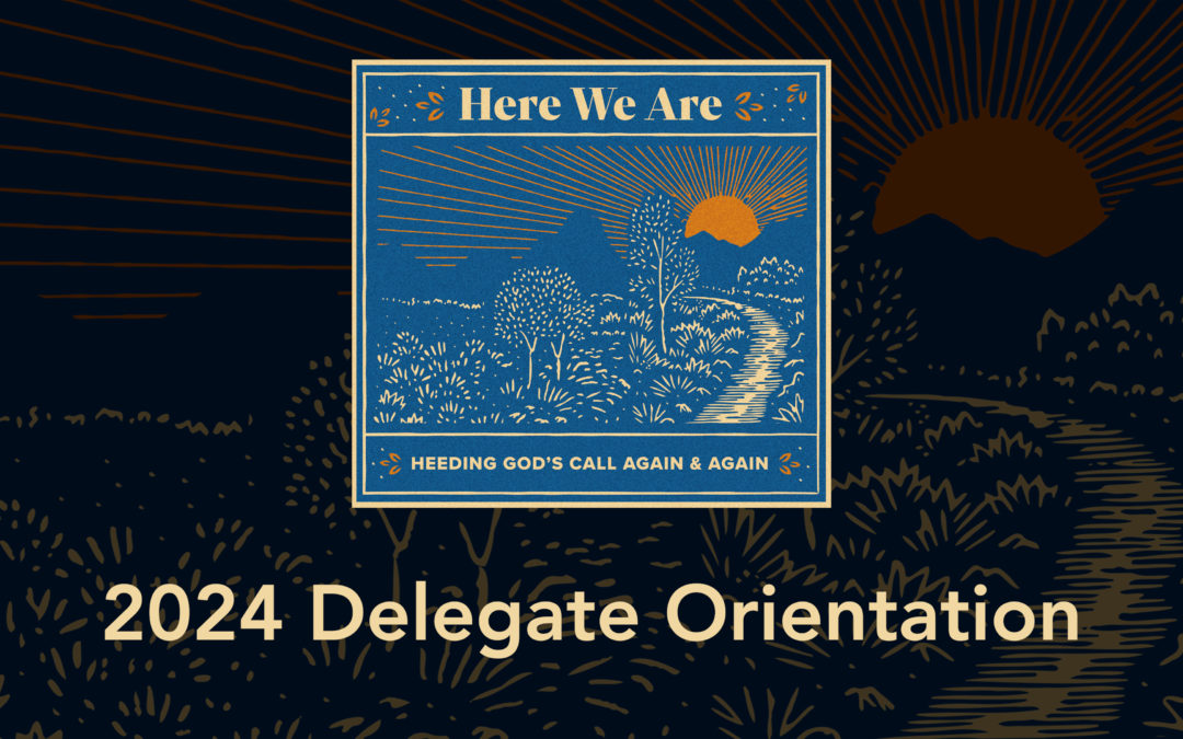 2024 Delegate Orientation with The Rev. Christopher Hogin